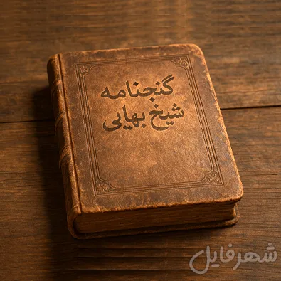 کتاب گنجنامه شیخ بهایی نسخه PDF خطی و قدیمی